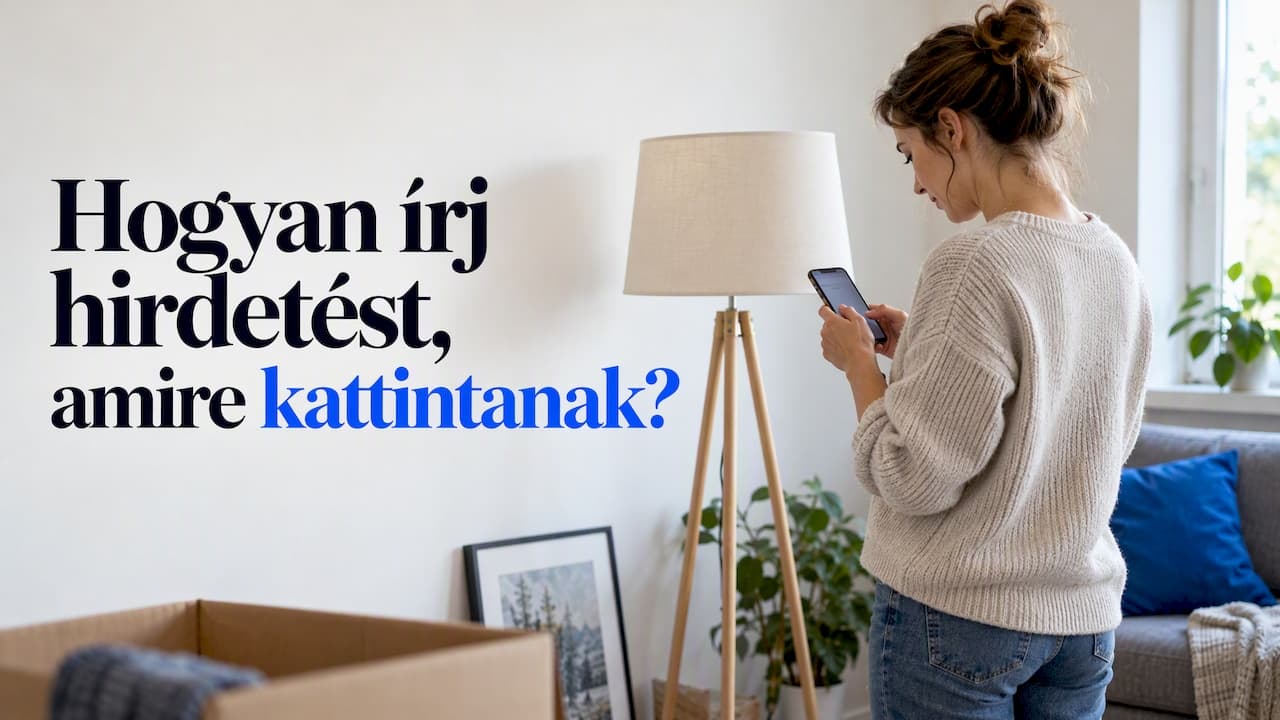 Hirdetés leírás: hogyan írj hirdetést, amire kattni fognak