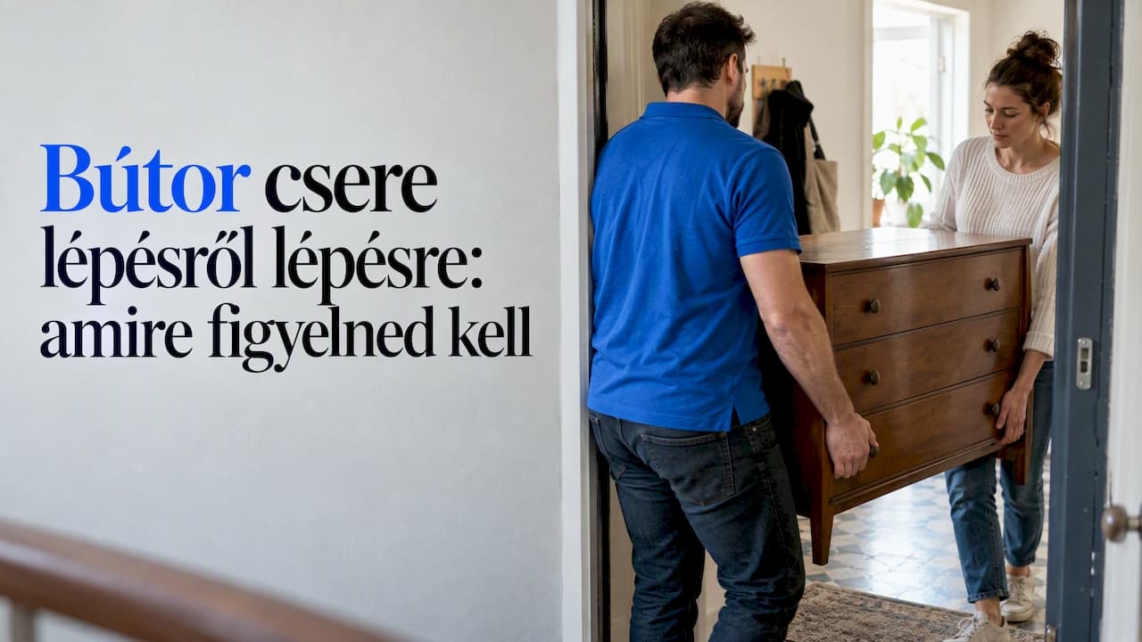 Bútor csere lépésről lépésre: amire figyelned kell