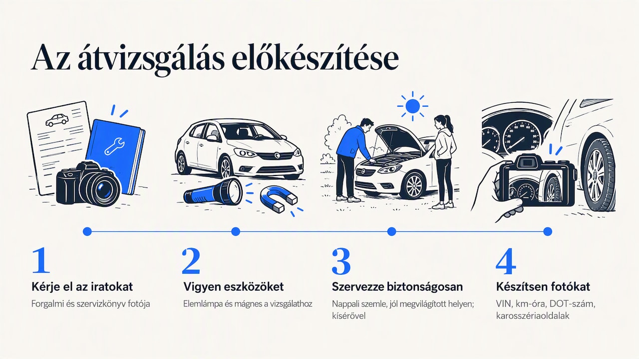 Hogyan készüljünk fel az átvizsgálás napjára — overview diagram