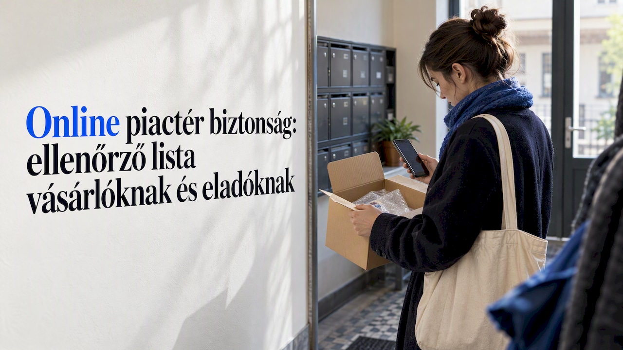 A vásárló átvételkor ellenőrzi a csomagot